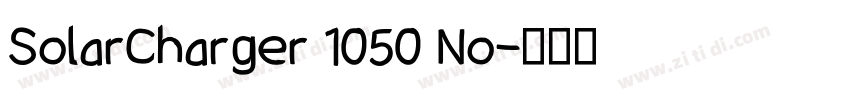 SolarCharger 1050 No字体转换